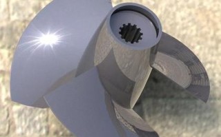 无人机螺旋桨曲面造型