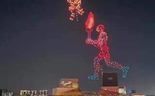 无人机表演成乱舞 新闻