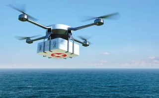 无人机如何在海上用降落伞精准降落？