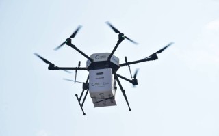 远程货物运输无人机图片