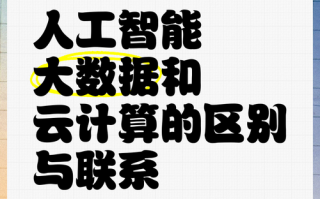 人工智能和大数据有何本质区别？