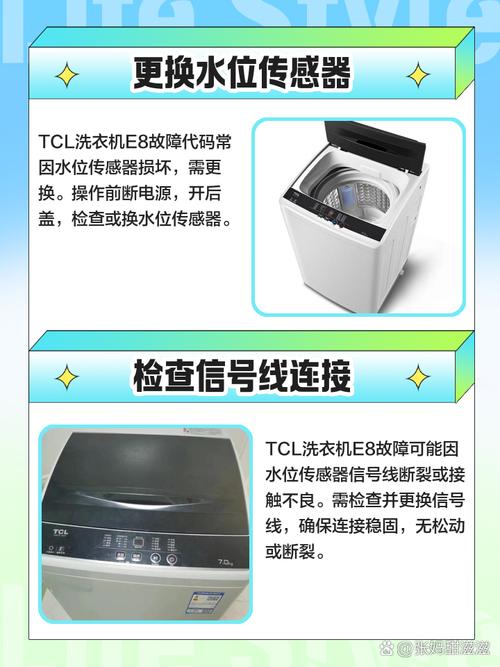 TCL洗衣机脱水怎么操作？-第3张图片-广州国自机器人