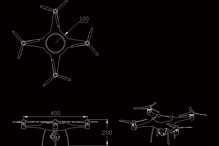 poweregg无人机图纸哪里找？-第2张图片-广州国自机器人