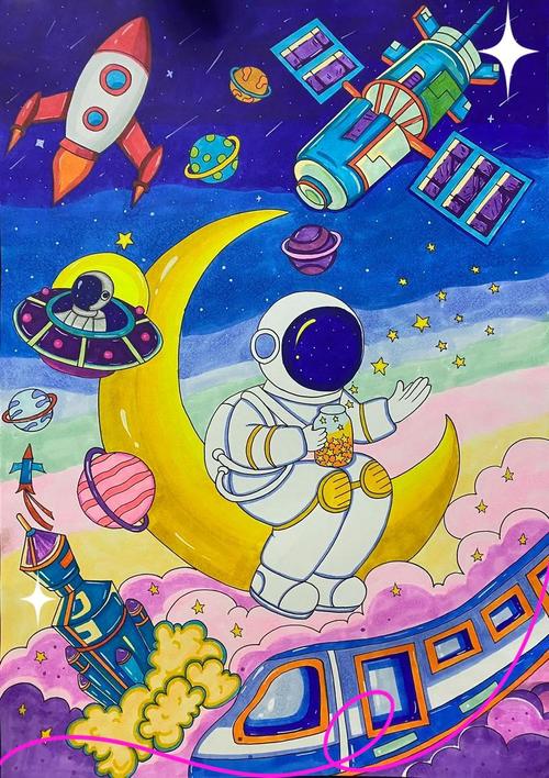 科技创新人工智能的画画-第2张图片-广州国自机器人