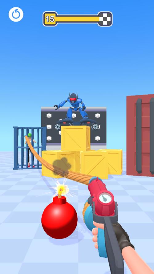 iPhone机器人射击游戏，操作体验如何？-第3张图片-广州国自机器人