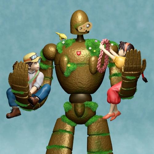 天空之城机器人手办，藏着什么秘密？-第2张图片-广州国自机器人