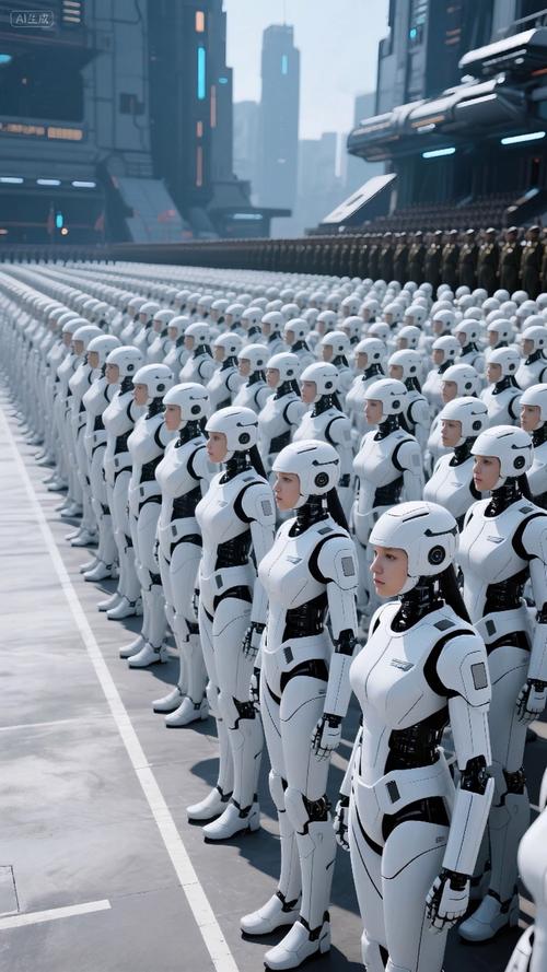 机器人2025阅兵视频，是AI还是真人操控？-第2张图片-广州国自机器人