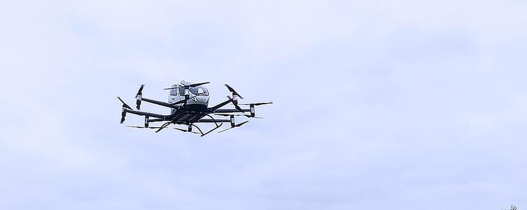 亿航184无人机续航究竟有多久？-第1张图片-广州国自机器人