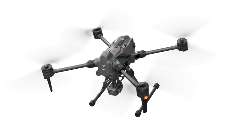 普宙无人机logo有何设计巧思？-第1张图片-广州国自机器人