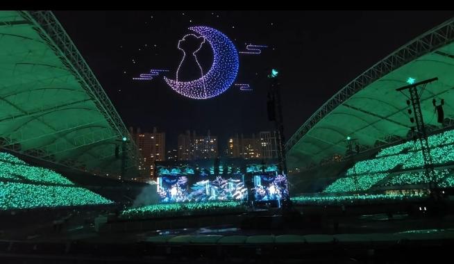 intel无人机音乐会-第1张图片-广州国自机器人