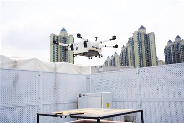 京东无人机进行配送试点-第2张图片-广州国自机器人