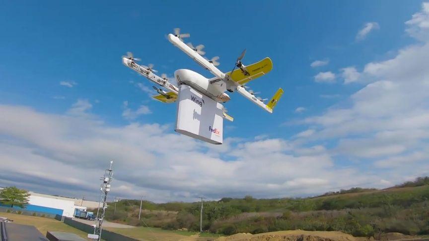 联邦快递无人机首飞，快递业迎来新变革？-第2张图片-广州国自机器人