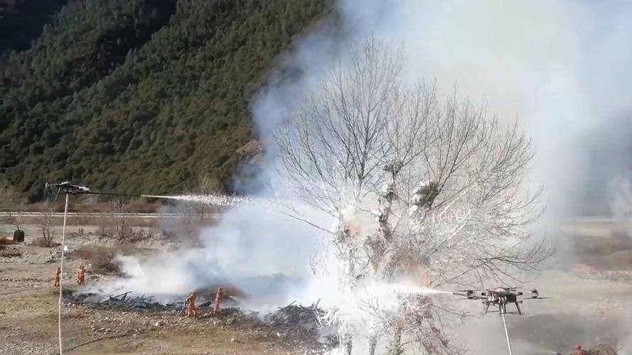 重庆移动无人机如何远程灭火？-第2张图片-广州国自机器人