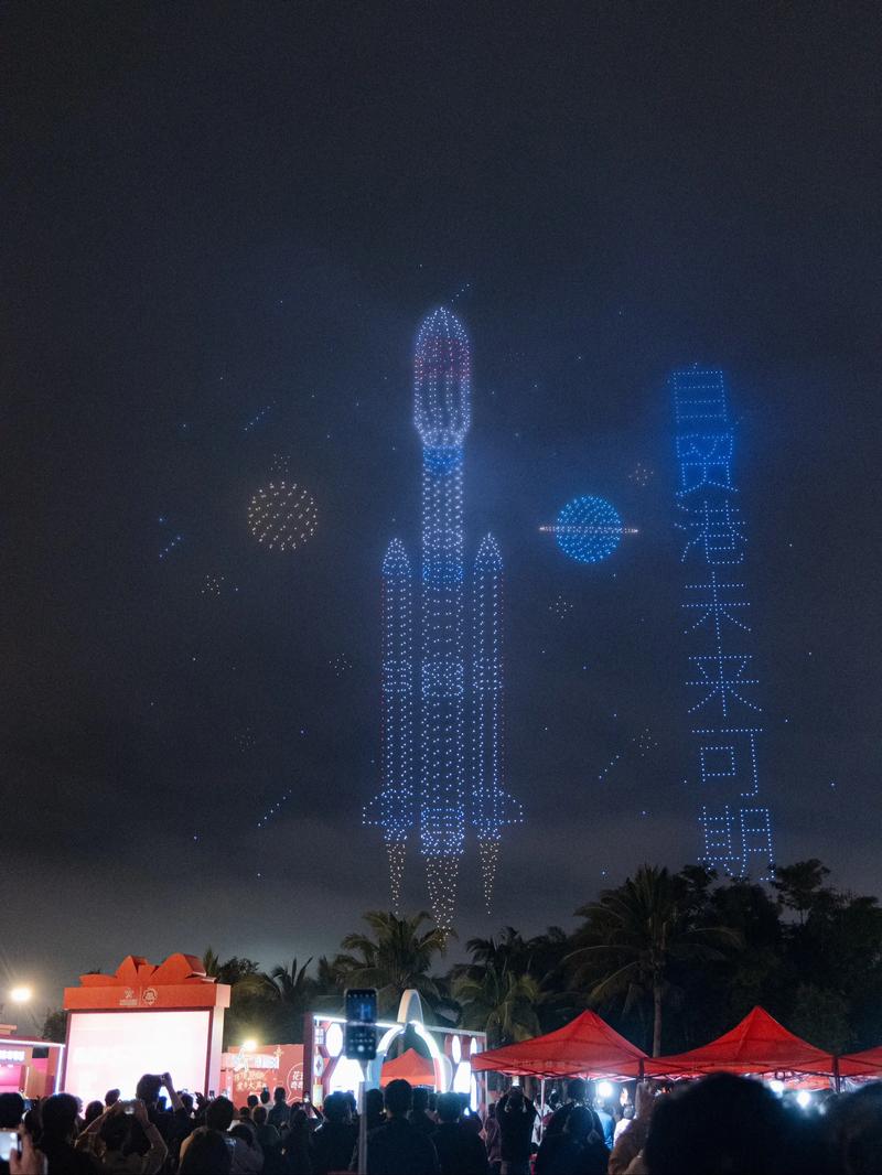 无人机焰火表演如何惊艳夜空？-第2张图片-广州国自机器人