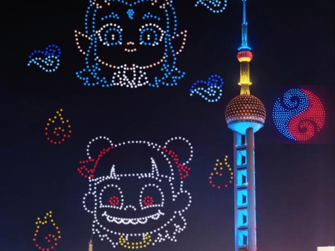 外滩跨年2000无人机-第1张图片-广州国自机器人