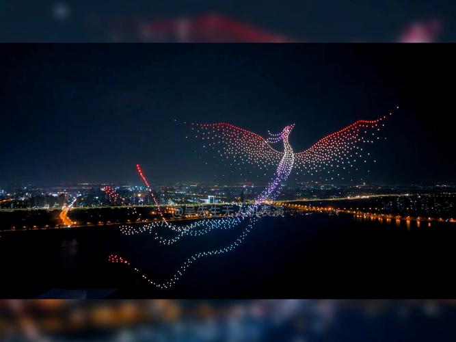 千架无人机表演视频有多震撼？-第1张图片-广州国自机器人