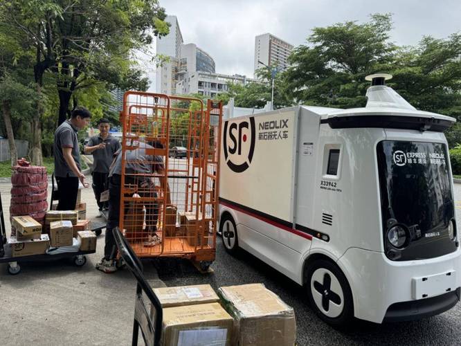 618快递机器人如何高效配送？-第2张图片-广州国自机器人