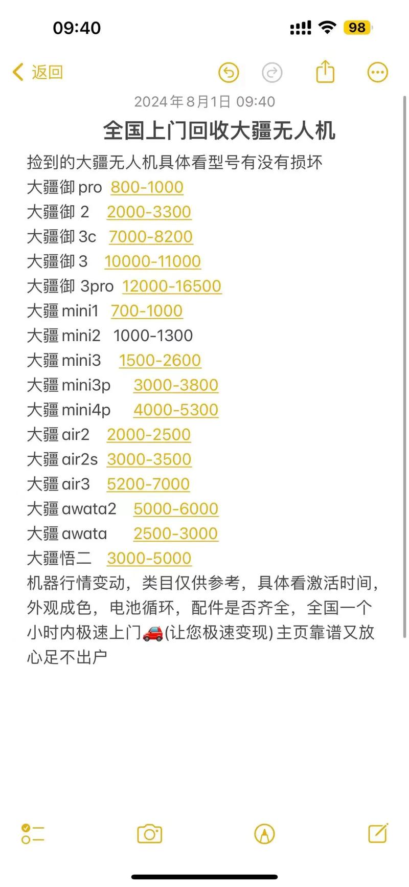 parrot无人机价格多少？型号差异大吗？-第2张图片-广州国自机器人