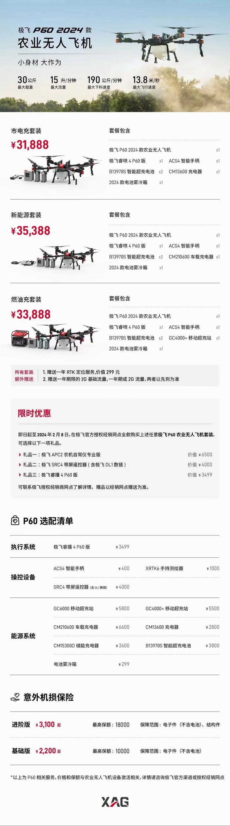 载重50公斤无人机报价多少？-第2张图片-广州国自机器人