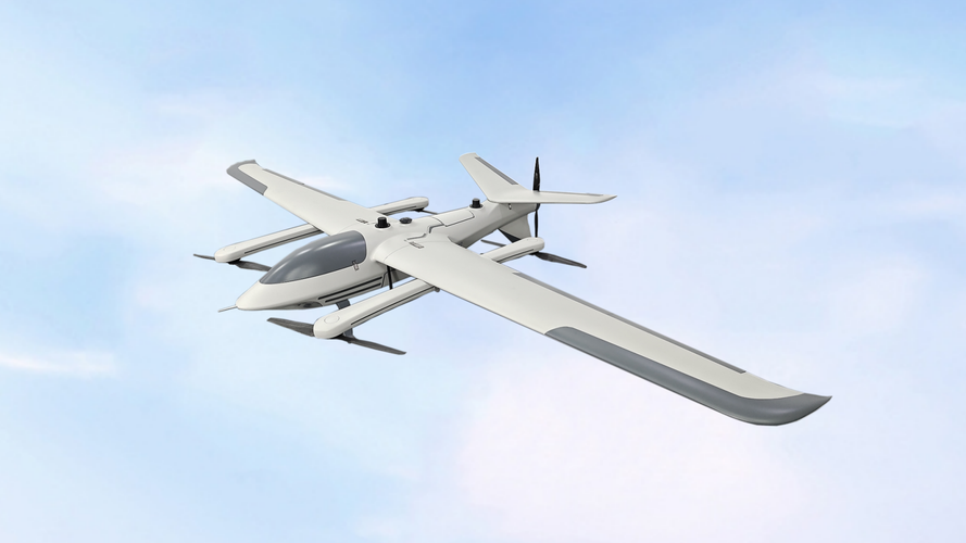 可升降固定翼无人机如何实现精准展？-第1张图片-广州国自机器人