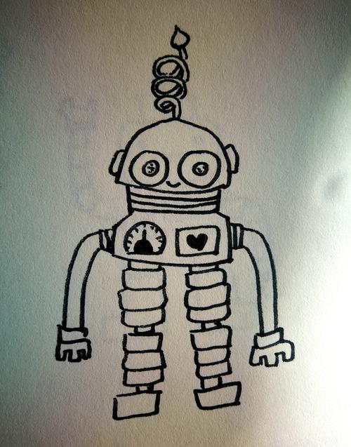 机器人gogo的绘画步骤是什么？-第2张图片-广州国自机器人