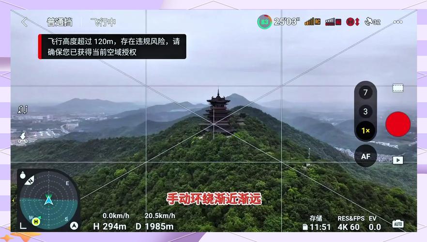 无人机环绕具体指什么飞行模式？-第1张图片-广州国自机器人