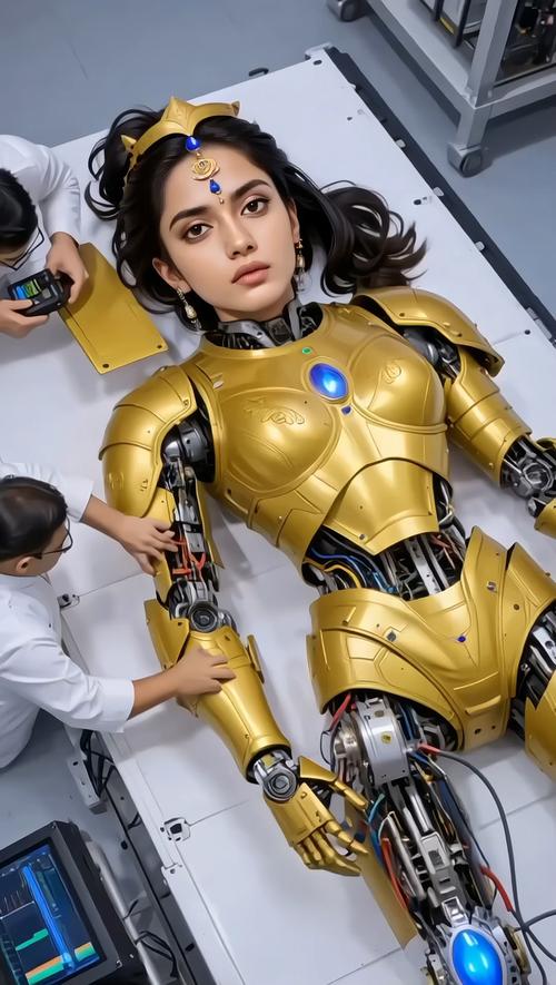 人工智能肌肉女机器人如何突破传统性别框架？-第1张图片-广州国自机器人