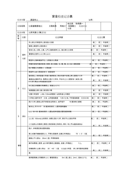 无人机现场作业检查表-第1张图片-广州国自机器人 无人机现场作业检查表-第1张图片-广州国自机器人