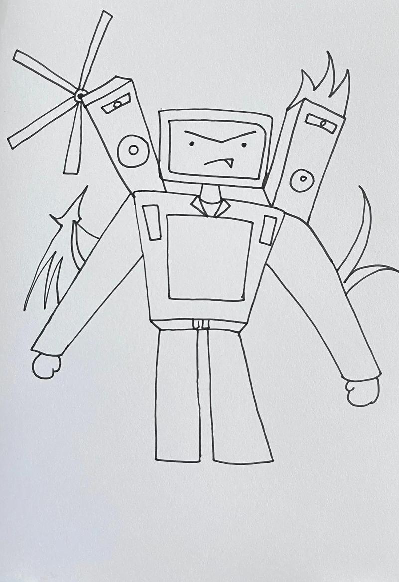 电视机器人绘画步骤是怎样的？-第1张图片-广州国自机器人