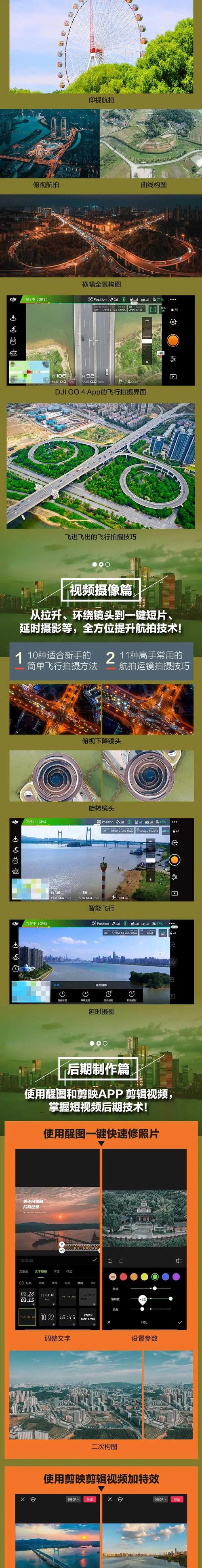 无人机航拍摄影技巧6，如何拍出惊艳大片？-第2张图片-广州国自机器人