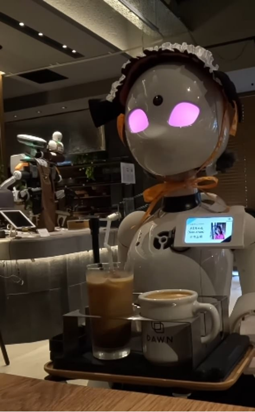 日本机器人服务员餐厅，是未来还是噱头？-第2张图片-广州国自机器人
